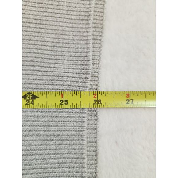 Chaps 1/4 Button Sweater Mens 2XB 2XL Big Beige Gray Long Sleeve Dadcore 90s Y2k - Picture 12 of 12